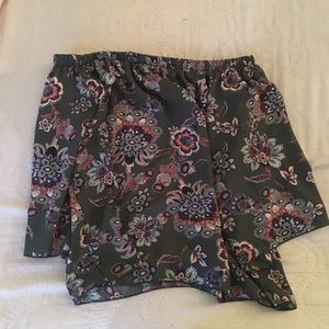 Off the shoulder shirt